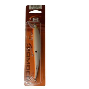 Bomber Long A B15A Saltwater Fishing Lure Minnow Orange Silver Treble Hooks NEW